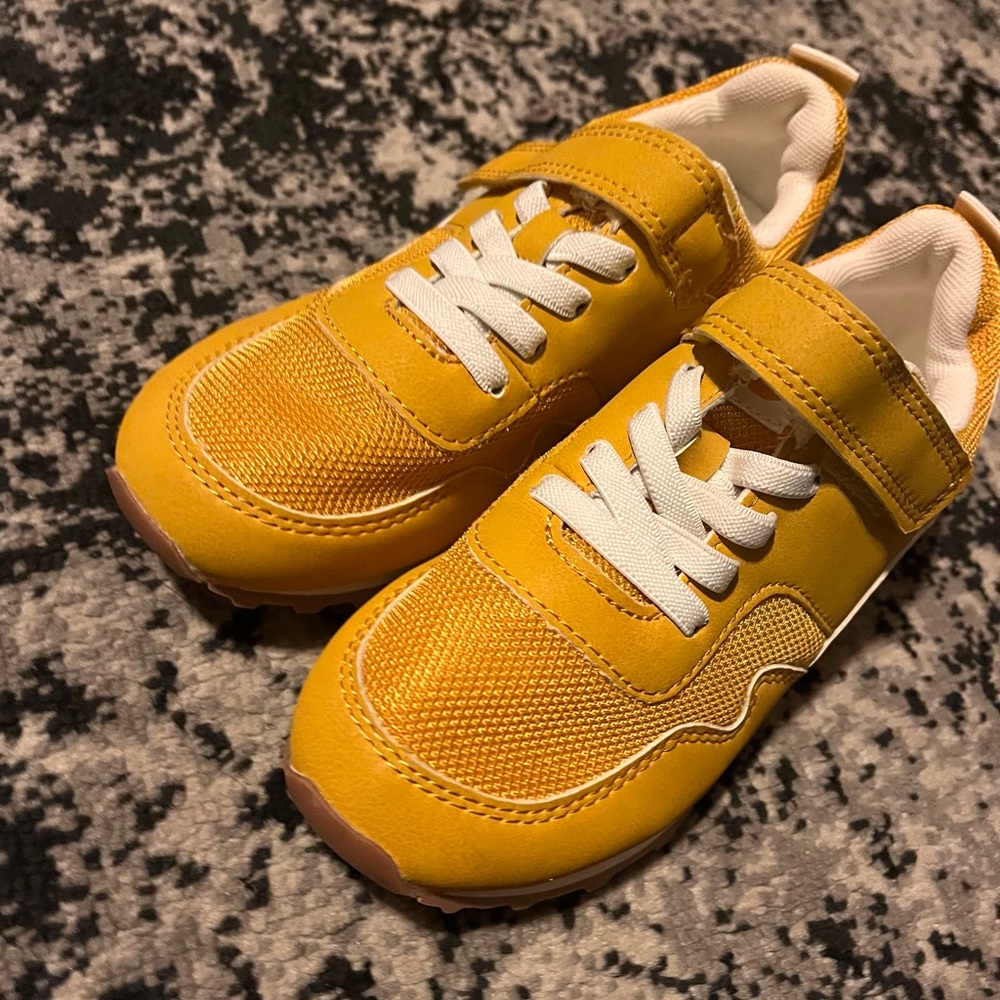 H&M Mustard Yellow Sneakers Size 13